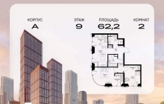 Продам 2 комнатную квартиру 62.24 м2 в объявлении 10 фото Продам 2 комнатную квартиру 62.24 м2 картинка из объявления