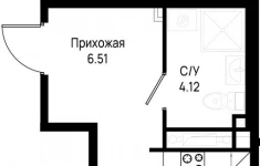 Продам 1 комнатную квартиру 31.55 м2 картинка из объявления