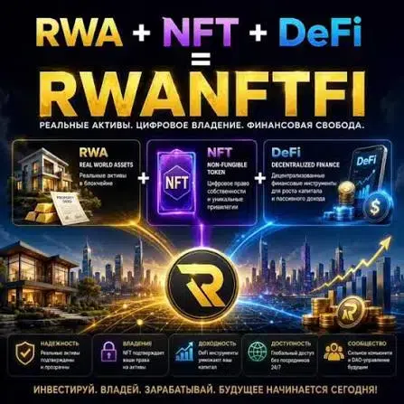 Бизнес партнёр в международный проект с реальными секторами экономики  Rwa nft defi картинка из объявления