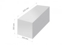 Газобетонные блоки 600*300*300 мм. картинка из объявления