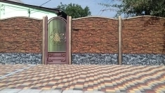 Купить еврозабор и тротуарную плитку в Луганске в объявлении 1 фото Купить еврозабор и тротуарную плитку в Луганске картинка из объявления