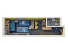 Продам 1 комнатную квартиру 24.2 м2 в объявлении 10 фото Продам 1 комнатную квартиру 24.2 м2 картинка из объявления