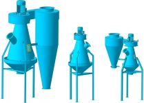Воздушный сепаратор зерна, сепаратор пластика, сыпучих продуктов картинка из объявления