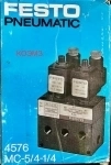 Распределитель с электроуправлением festo mc-5/4-1/4 картинка из объявления