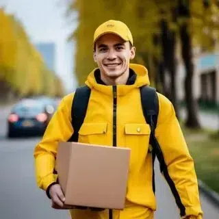 Работа курьером картинка из объявления