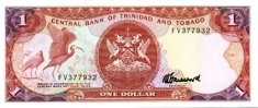 Банкнота 1 доллар 1985 года, Тринидад и Тобаго в объявлении 2 фото Банкнота 1 доллар 1985 года, Тринидад и Тобаго картинка из объявления