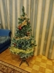 Елка новогодняя искусственная 120 см в объявлении 1 фото Елка новогодняя искусственная 120 см картинка из объявления