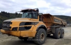 Сочлененный самосвал VOLVO 35, 2015 г, 9300 м/ч, и картинка из объявления