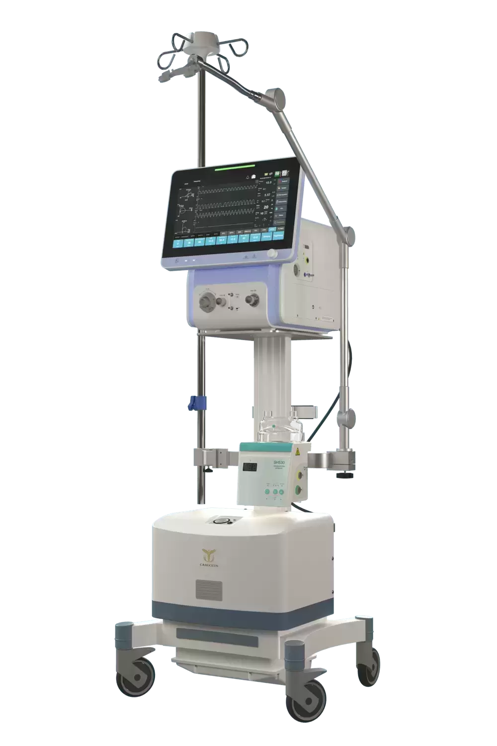 Аппарат искусственной вентиляции легких неонатальный CADUCEUS BABYAIR в объявлении 3 фото Аппарат искусственной вентиляции легких неонатальный CADUCEUS BABYAIR картинка из объявления