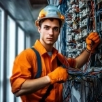 Требуются Электромонтажники картинка из объявления