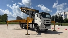 Автобетононасос SHAILER 38X-RZ на шасси ISUZU 6x4 картинка из объявления