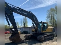 Гусеничный экскаватор Volvo 290, болотоход, доп. линии в объявлении 5 фото Гусеничный экскаватор Volvo 290, болотоход, доп. линии картинка из объявления