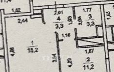 Продам 1 комнатную квартиру 34.3 м2 картинка из объявления