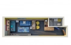 Продам 1 комнатную квартиру 24.4 м2 картинка из объявления