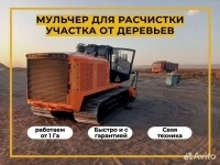 Гусеничный мульчер, расчистка от деревьев в объявлении 10 фото Гусеничный мульчер, расчистка от деревьев картинка из объявления