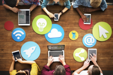 Ведение бизнеса во всех социальных сетях картинка из объявления