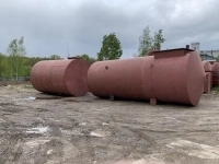 Резервуар Горизонтальный Стальной подземный двустенный 50м³ 25м3 картинка из объявления