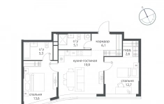 Продам 2 комнатную квартиру 76.8 м2 в объявлении 10 фото Продам 2 комнатную квартиру 76.8 м2 картинка из объявления