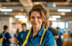 Уборщица на производство картинка из объявления