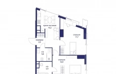 Продам 2 комнатную квартиру 63.9 м2 в объявлении 10 фото Продам 2 комнатную квартиру 63.9 м2 картинка из объявления