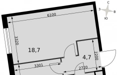 Продам 1 комнатную квартиру 38.1 м2 в объявлении 10 фото Продам 1 комнатную квартиру 38.1 м2 картинка из объявления