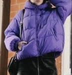 Куртка зимняя женская фиолетовая 44-46 в объявлении 1 фото Куртка зимняя женская фиолетовая 44-46 картинка из объявления