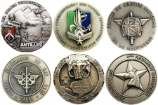 Лот-2. Французские полковые настольные медали в объявлении 1 фото Лот-2. Французские полковые настольные медали картинка из объявления