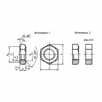 Гайка низкая ГОСТ 5916-70 картинка из объявления