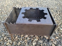 Мангал сборный с подказанником, толщиной 3 мм картинка из объявления