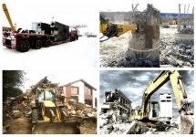 Демонтаж зданий и снос ветхого жилья картинка из объявления