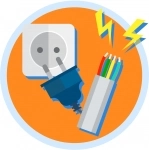 Услуги электрика картинка из объявления