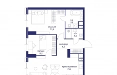 Продам 2 комнатную квартиру 69.3 м2 в объявлении 10 фото Продам 2 комнатную квартиру 69.3 м2 картинка из объявления