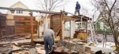 Снос дачи, домов, сараев, гаражей. картинка из объявления
