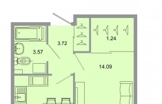 Продам 1 комнатную квартиру 32 м2 в объявлении 10 фото Продам 1 комнатную квартиру 32 м2 картинка из объявления