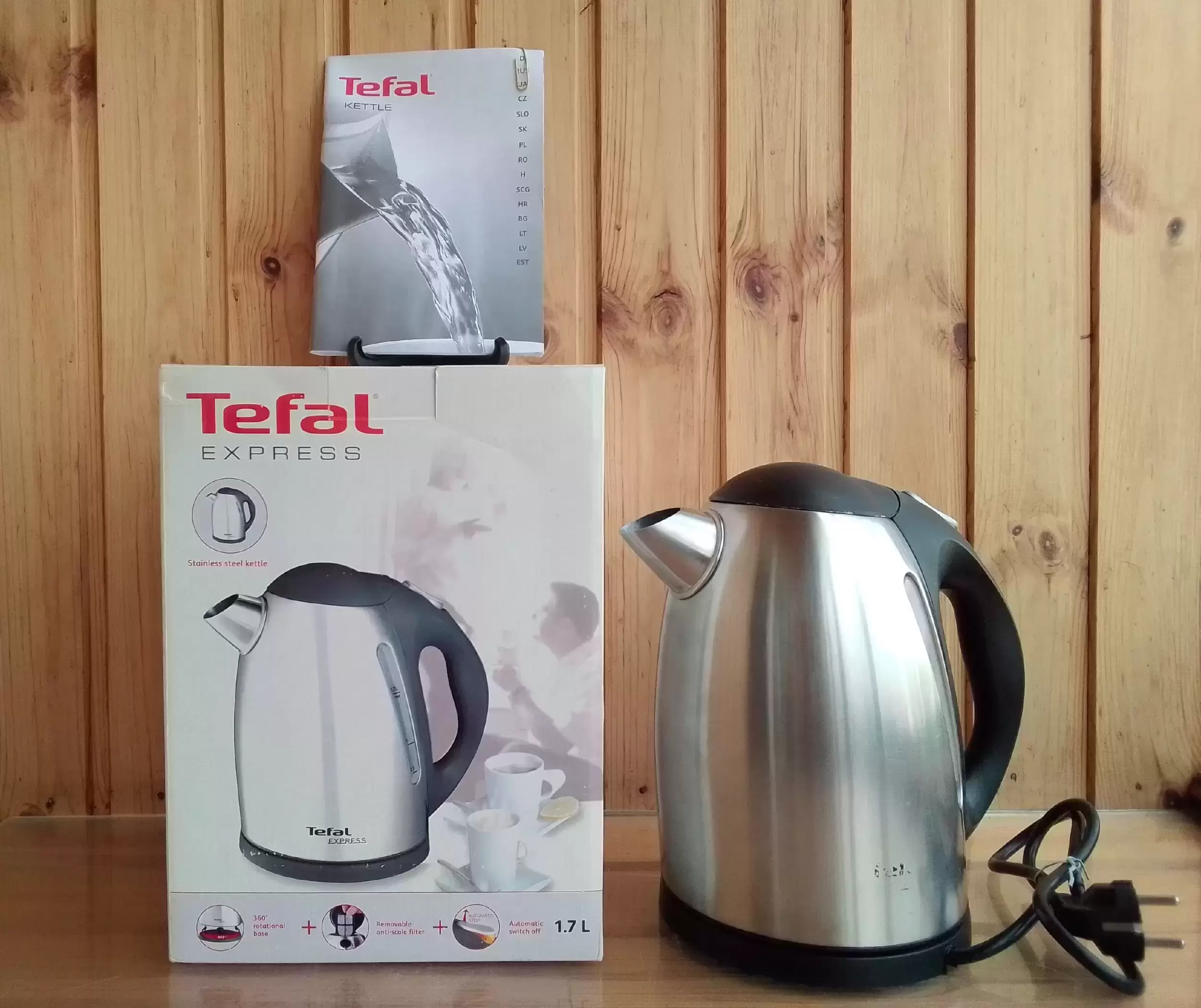 Чайник электрический Tefal -1,7 л. в объявлении 5 фото Чайник электрический Tefal -1,7 л. картинка из объявления