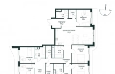 Продам 4 комнатную квартиру 194.6 м2 картинка из объявления