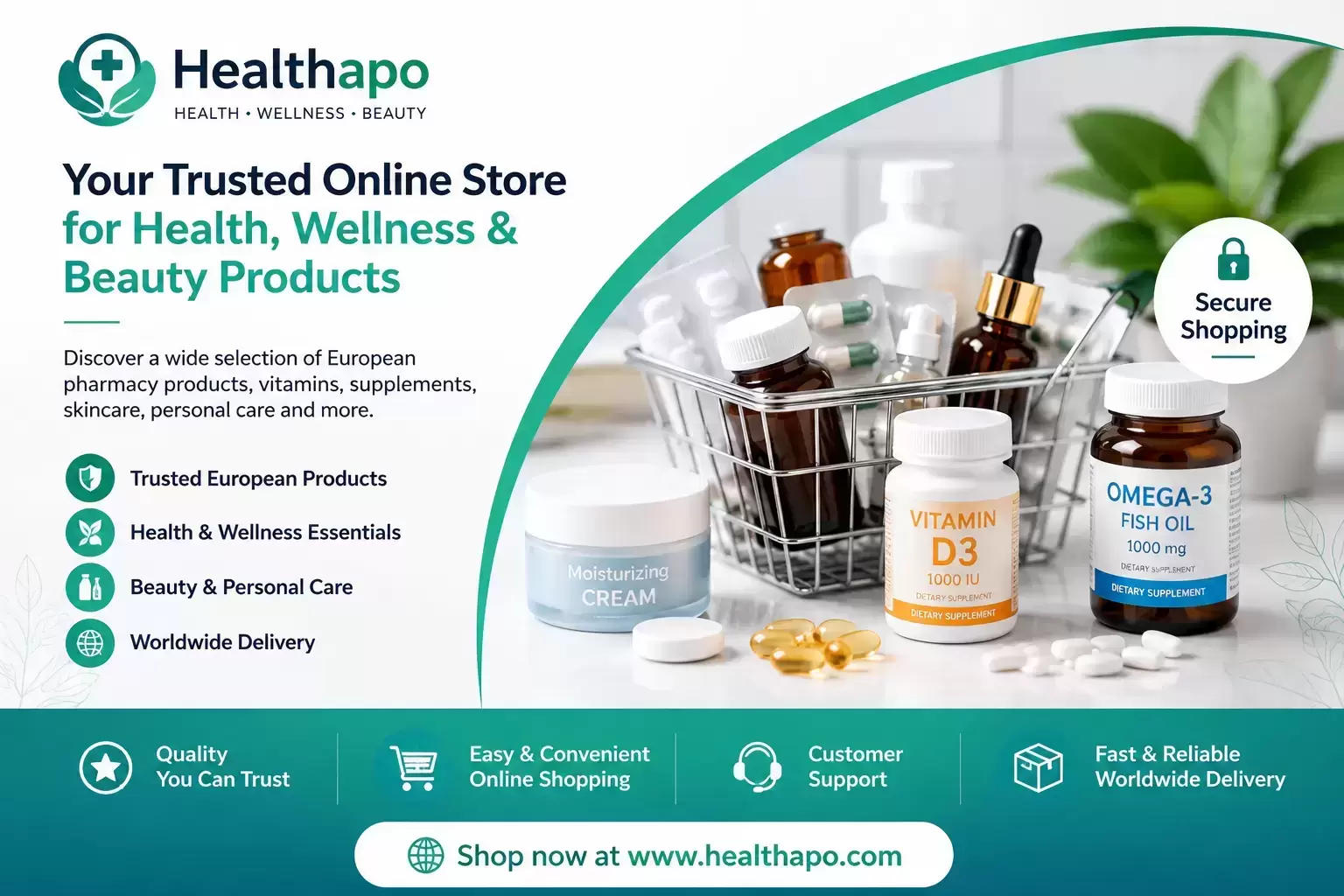 Healthapo – Надёжный интернет-магазин товаров для здоровья, красоты и хорошего самочувствия в объявлении 2 фото Healthapo – Надёжный интернет-магазин товаров для здоровья, красоты и хорошего самочувствия картинка из объявления