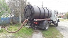 Откачка выкачка сливных ям. ЗИЛ 8куб картинка из объявления