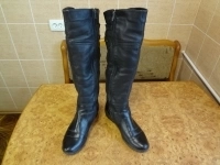 Сапоги зимние кожаные женские картинка из объявления