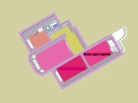 Сдам 1 комнату в 3-х комнатной квартире картинка из объявления