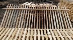 Забор (секция) из штакетника в объявлении 2 фото Забор (секция) из штакетника картинка из объявления