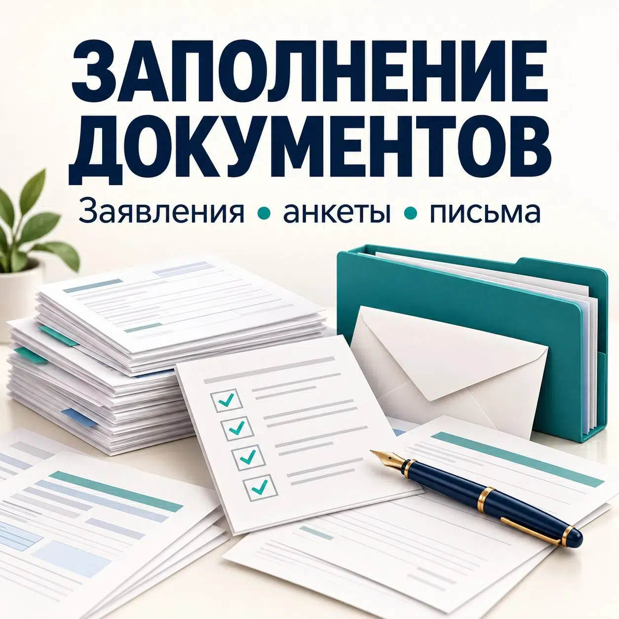Подготовка и заполнение документов - дистанционно. картинка из объявления