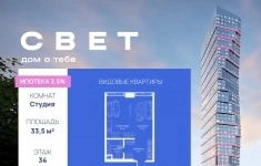 Продам 1 комнатную квартиру 33.5 м2 в объявлении 10 фото Продам 1 комнатную квартиру 33.5 м2 картинка из объявления