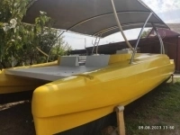 Моторный Катамаран Каролина-8 Пластиковый, жёлтый картинка из объявления