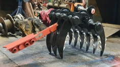 Корчеватель пней под трактор и экскаватор в объявлении 1 фото Корчеватель пней под трактор и экскаватор картинка из объявления