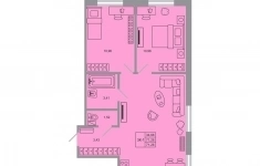 Продам 3 комнатную квартиру 71.28 м2 в объявлении 7 фото Продам 3 комнатную квартиру 71.28 м2 картинка из объявления