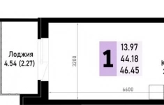 Продам 1 комнатную квартиру 46 м2 в объявлении 10 фото Продам 1 комнатную квартиру 46 м2 картинка из объявления