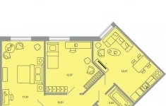 Продам 2 комнатную квартиру 60 м2 в объявлении 7 фото Продам 2 комнатную квартиру 60 м2 картинка из объявления