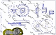 Редуктор (передаточный механизм) дробилки ДДЗ-4 и картинка из объявления