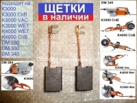 Щетки для электрорезчиков, двигателей Husqvarna картинка из объявления